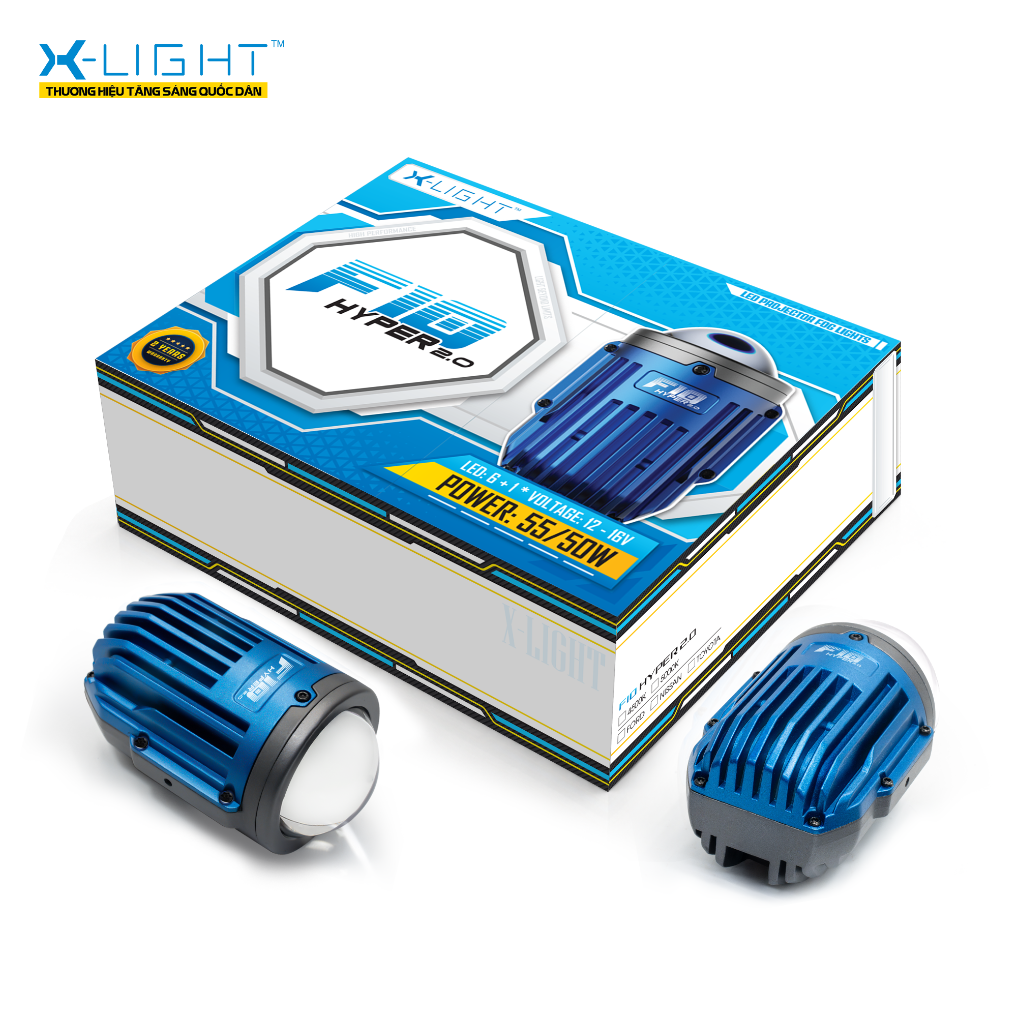 BI GẦM X-LIGHT F10 HYPER 2.0